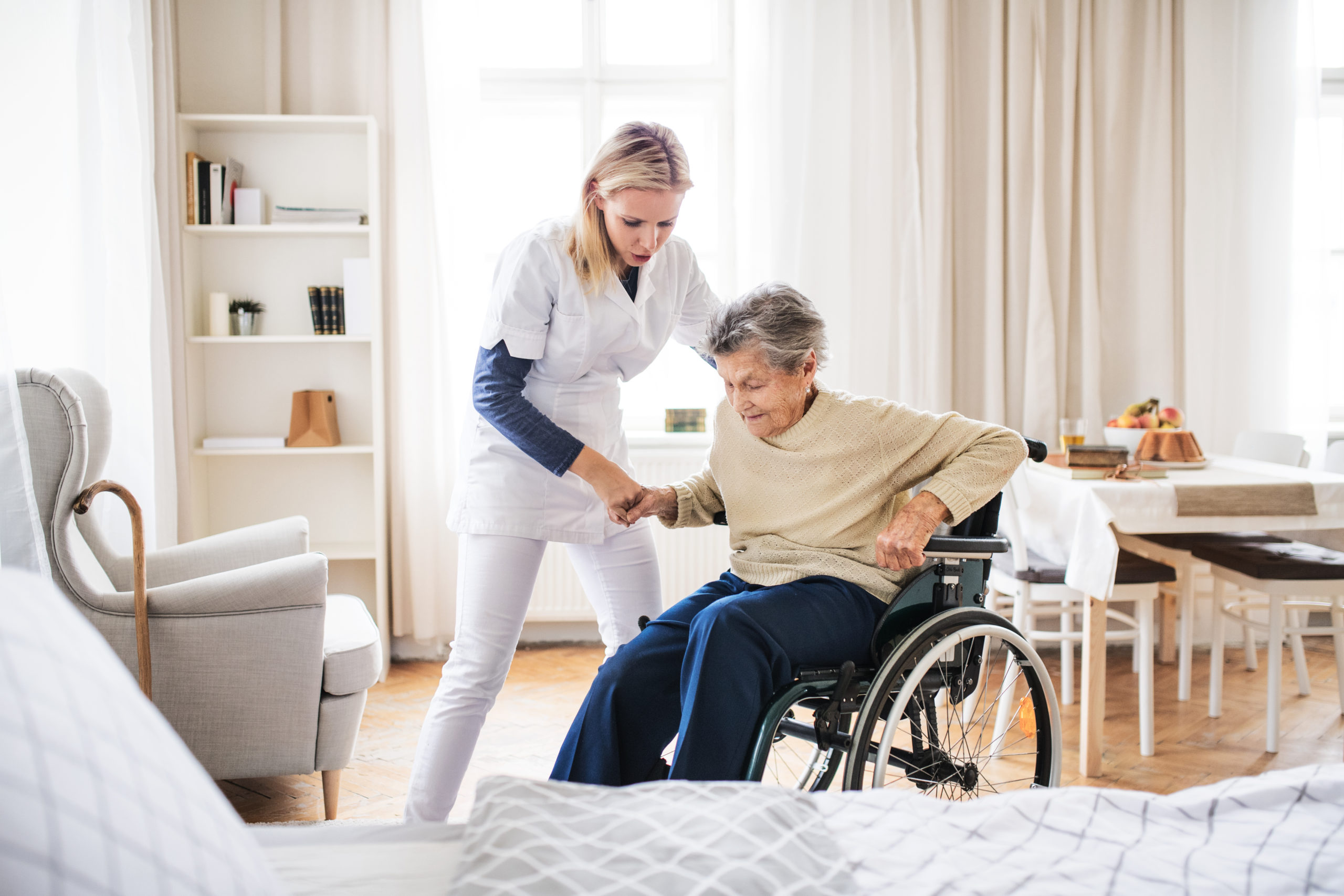 the support services offered by the care provider